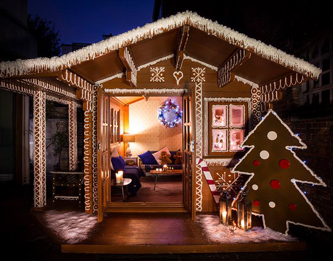 The Gingerbread Cabin at York and Albany