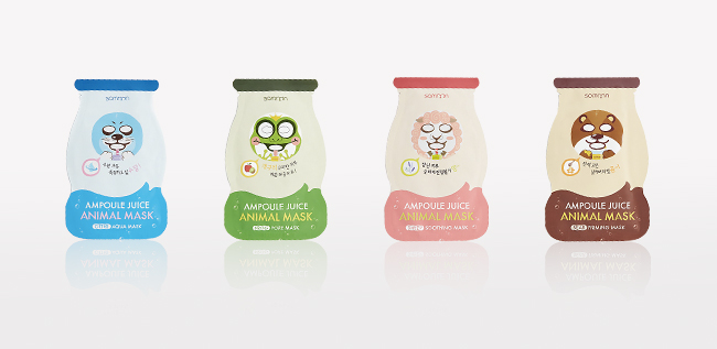 Ampoule Animal Face Masks