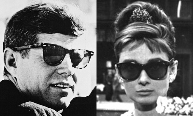 ray ban wayfarer audrey hepburn